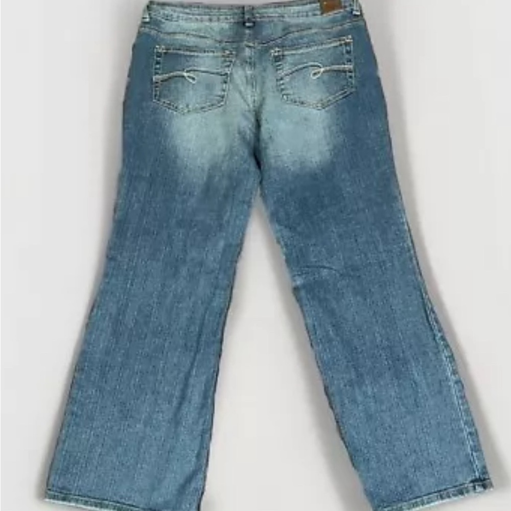 Justice Jeans Womens 12 1/2 Blue Skinny Regular Fit Denim Wash Stretch Ladies - Picture 3 of 8